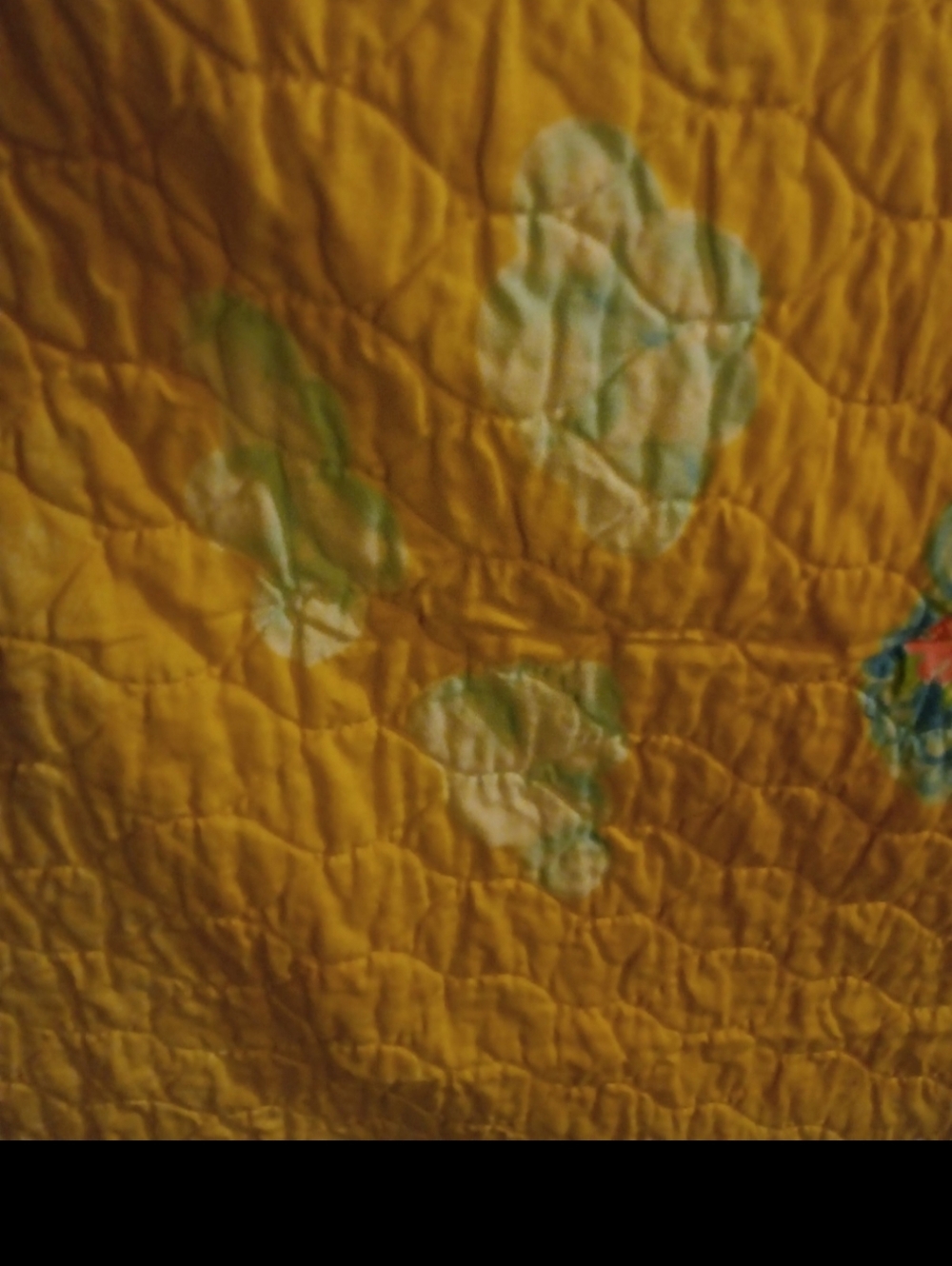 1950s baby blanket quilt - Picture 4 of 5